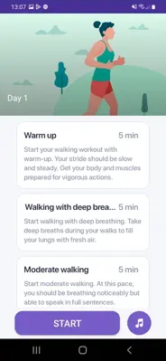 Walking app - Lose weight android App screenshot 1