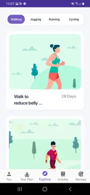 Walking app - Lose weight android App screenshot 6